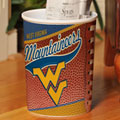 West Virginia Mountaineers NCAA College Office Waste Basket