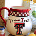 Texas Tech Red Raiders NCAA College 14" Gameday Ceramic Chip and Dip Platter