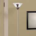 Montana Grizzlies NCAA College Torchiere Floor Lamp