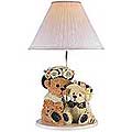 Mother & Daughter Bear Lamp