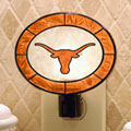 Texas Longhorns NCAA College Art Glass Nightlight