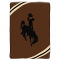 Wyoming Cowboys College "Force" 60" x 80" Super Plush Throw
