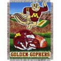 Minnesota Golden Gophers NCAA College "Home Field Advantage" 48"x 60" Tapestry Throw
