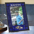 Baltimore Ravens NFL 9" x 6.5" Vertical Art-Glass Frame