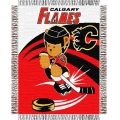 Calgary Flames NHL Baby 36" x 46" Triple Woven Jacquard Throw