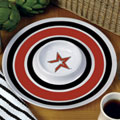 Houston Astros MLB 14" Round Melamine Chip and Dip Bowl