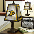 Anaheim Mighty Ducks NHL Art Glass Table Lamp