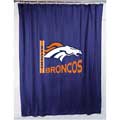 Denver Broncos Locker Room Shower Curtain