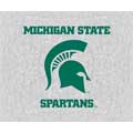 Michigan State Spartans 58" x 48" "Property Of" Blanket / Throw