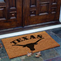 Texas Longhorns NCAA College Rectangular Outdoor Flocked Door Mat