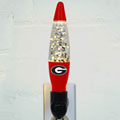 Georgia UGA Bulldogs NCAA College Motion Lava Nightlight