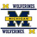 Michigan Wolverines Peel and Stick Wall Border