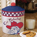 Mississippi Ole Miss Rebels NCAA College Gameday Ceramic Cookie Jar