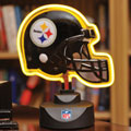 Pittsburgh Steelers NFL Neon Helmet Table Lamp