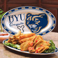 Brigham Young Cougars BYU NCAA College 12" Ceramic Oval Platter