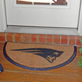 New England Patriots NFL Half Moon Outdoor Door Mat