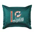 Miami Dolphins Locker Room Pillow Sham