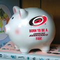 Carolina Hurricanes NHL Ceramic Piggy Bank