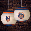 New York Mets MLB 18" Rice Paper Lamp