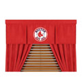 Boston Red Sox MLB Microsuede Window Valance