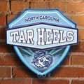 North Carolina Tarheels UNC NCAA College Neon Shield Wall Lamp