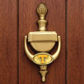 Tennessee Vols NCAA College Brass Door Knocker
