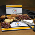 Pittsburgh Steelers NFL Glass Cutting Board Set