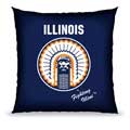 Illinois Illini 18" Toss Pillow