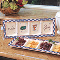 Florida Gators NCAA College Gameday Ceramic Relish Tray