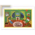 Goodnight Moon - Contemporary mount print with beveled edge