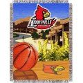 Louisville Cardinals NCAA College "Home Field Advantage" 48"x 60" Tapestry Throw