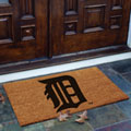 Detroit Tigers MLB Rectangular Outdoor Flocked Door Mat