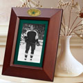 Dallas Stars NHL 10" x 8" Brown Vertical Picture Frame