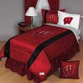 Wisconsin Badgers Side Lines Comforter / Sheet Set