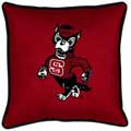 North Carolina State Wolfpack Side Lines Toss Pillow