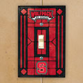 North Carolina State Wolfpack NCAA College Art Glass Single Light Switch Plate Cover