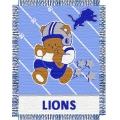 Detroit Lions NFL Baby 36" x 46" Triple Woven Jacquard Throw