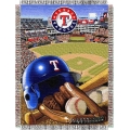 Texas Rangers MLB "Home Field Advantage" 48" x 60" Tapestry Throw