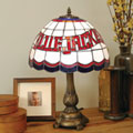 Columbus Blue Jackets NHL Stained Glass Tiffany Table Lamp