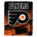 Philadelphia Flyers NHL Micro Raschel Blanket 50" x 60"