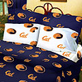 Berkley Golden Bears 100% Cotton Sateen Full Bed-In-A-Bag