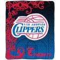 Los Angeles Clippers NBA Micro Raschel Blanket 50" x 60"