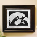 Iowa Hawkeyes NCAA College Laser Cut Framed Logo Wall Art