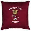 Mississippi State Bulldogs Side Lines Toss Pillow