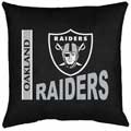Oakland Raiders Locker Room Toss Pillow
