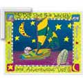 My Dog Spot Goes Sailing - Contemporary mount print with beveled edge