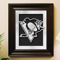 Pittsburgh Penguins NHL Laser Cut Framed Logo Wall Art