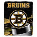 Boston Bruins NHL Micro Raschel Blanket 50" x 60"
