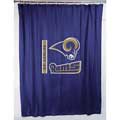 St. Louis Rams Locker Room Shower Curtain