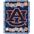 Auburn Tigers NCAA College Baby 36" x 46" Triple Woven Jacquard Throw